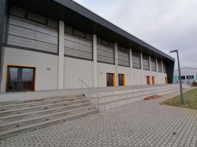 Sporthalle Rückseite